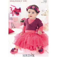 SLX 1464 Cardi, Shoes, Headband